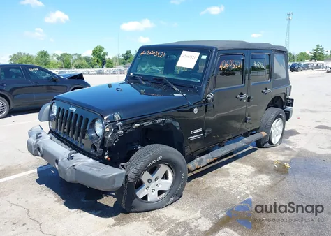 2017 Jeep Wrangler Unlimited Sport 4X4 from USA, damaged, VIN 1C4BJWDG7HL544974